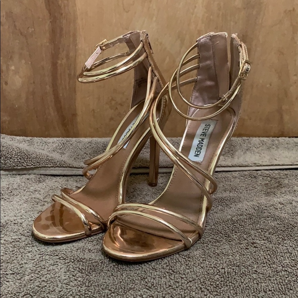 Steve Madden Rose Gold Heels